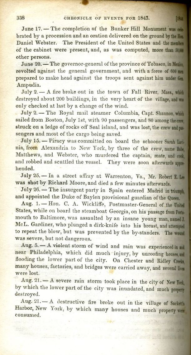 The American Almanac and Repository of Useful Knowledge for the Year 1844-p. 338