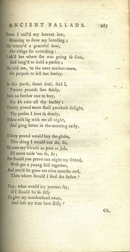 Pages 286-290. Ballad XVII. The Scotchman Outwitted by the Farmers Daughter-2